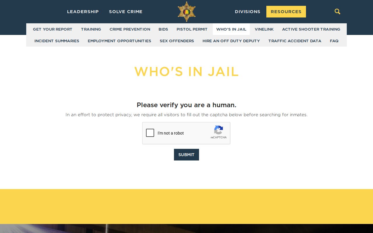 Tuscaloosa County jail roster privacy verification for booking records